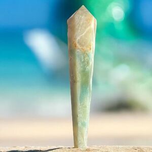 Caribbean Calcite Crystal Meditation Wand‎ (7)